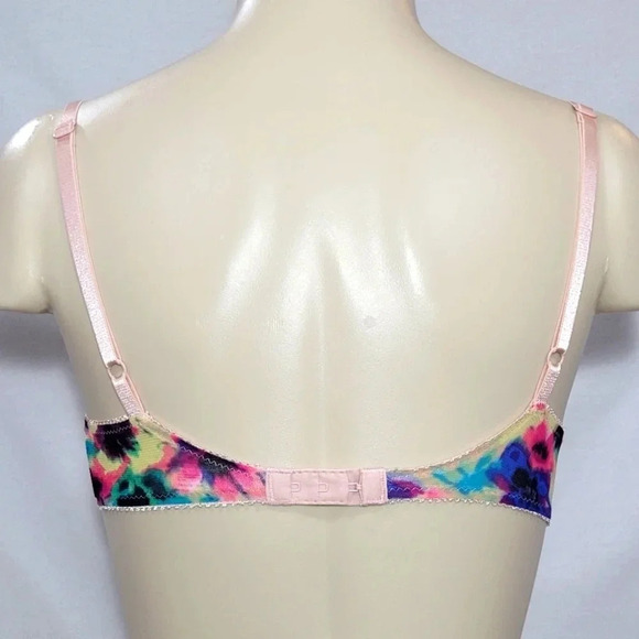 34D On Gossamer Mesh Bump It Up Push‎ Up UW Bra Multi NWT - Picture 3 of 3